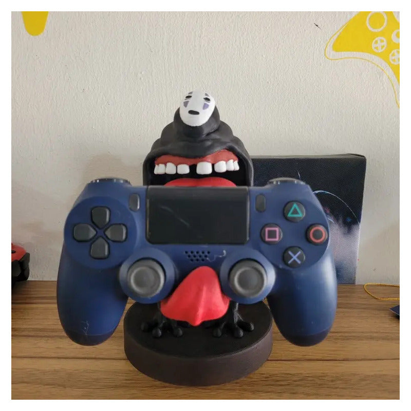 Soporte Control Play Xbox O Celular Kaonashi Sin Cara  Negro