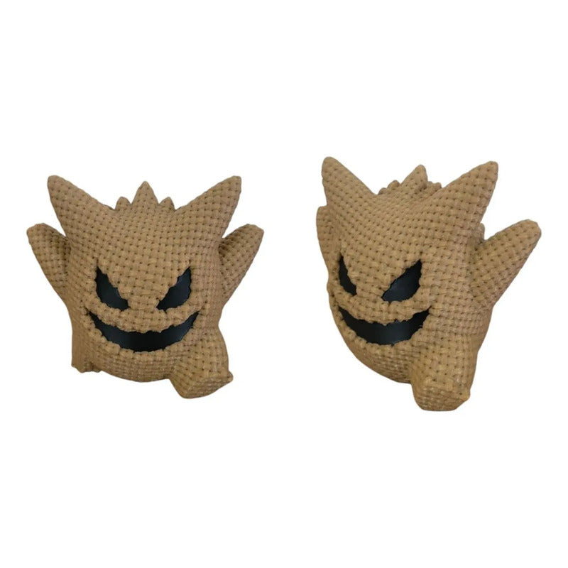 Figura Tipo Amigurumi Gengar Con Oogie Boogie