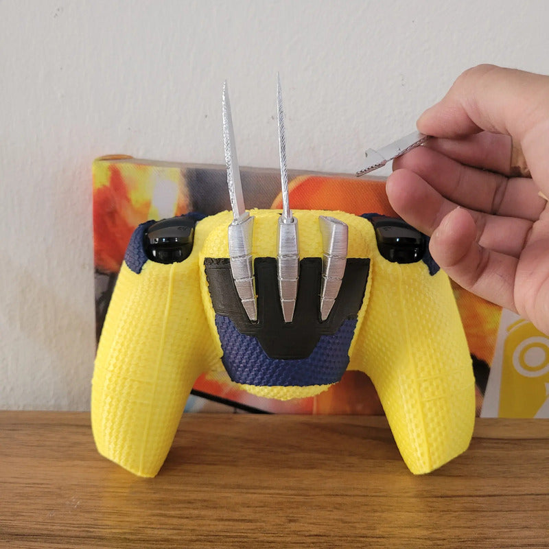 Carcasa Para Control Play 5 Wolverine O Deadpool