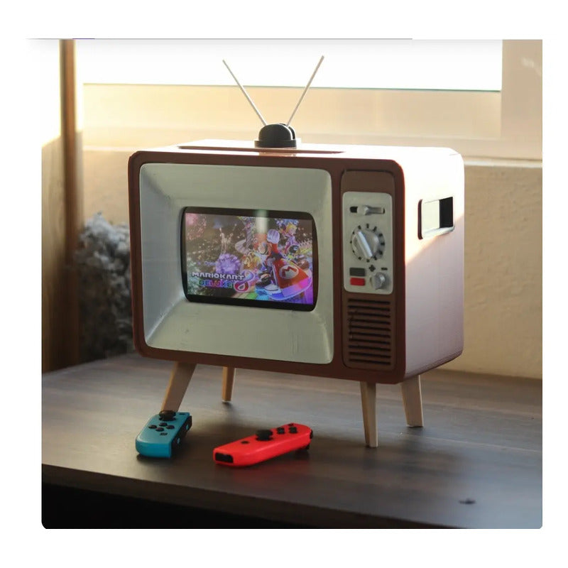 Soporte Para Nintendo Switch Tv Antigua  Caqui