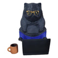 Accesorio Para Escritorio Gatito Negro Negro