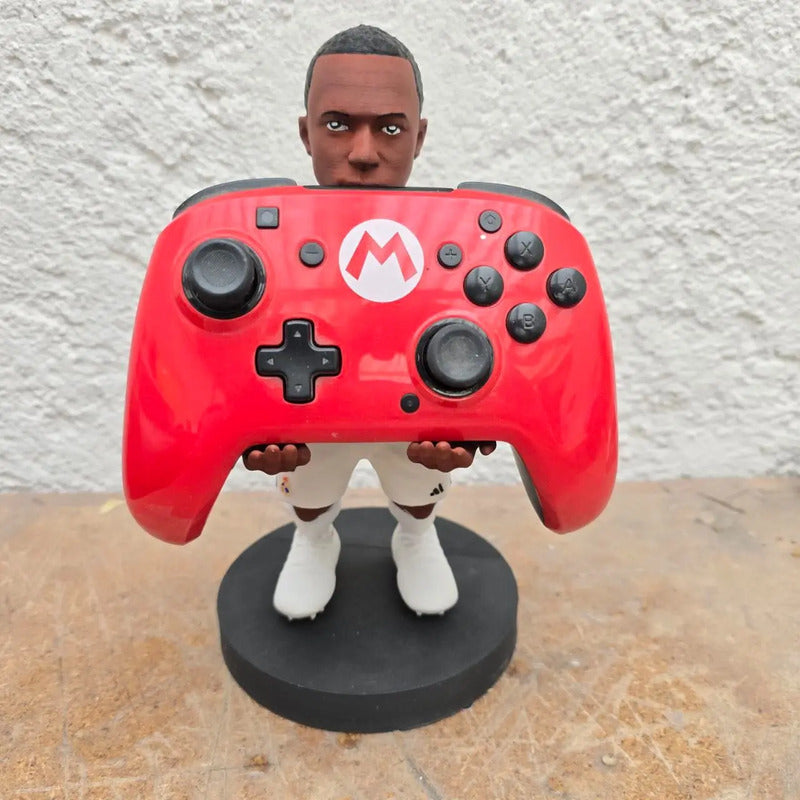 Soporte Control Play Xbox O Celular Kylian Mbappé Futbolista Blanco