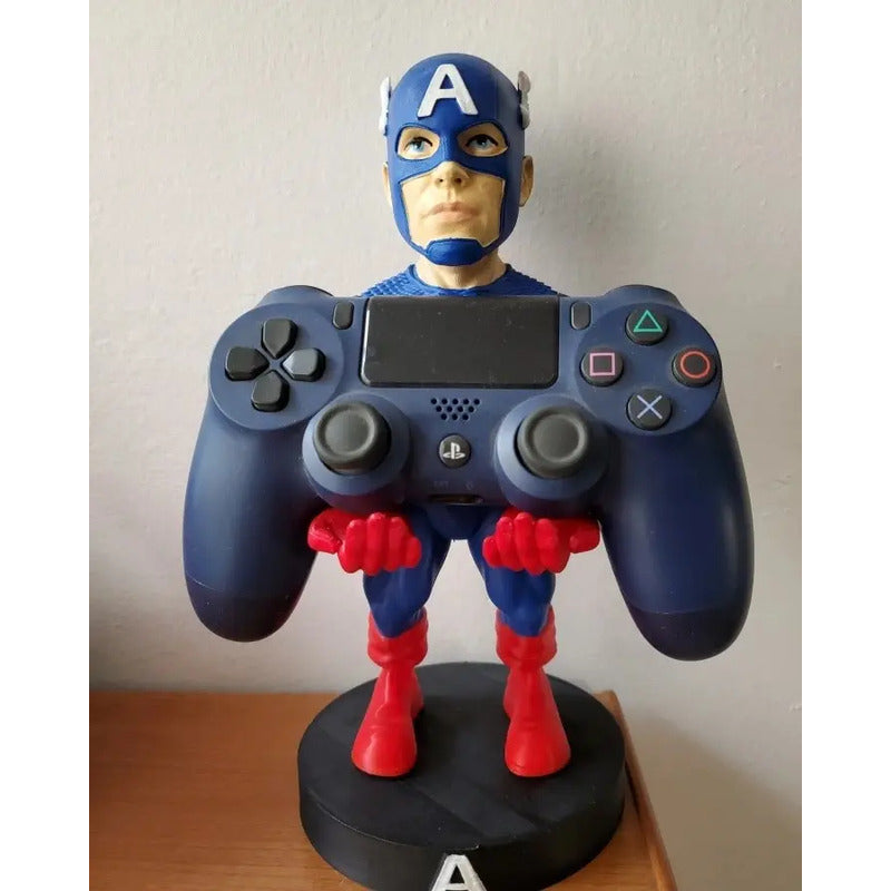 Soporte Para Control, Play Xbox O Celular Capitan America