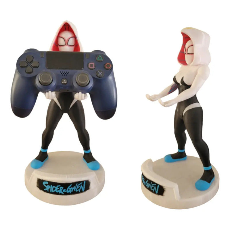 Soporte Control Play Xbox Switch O Cel Spider Gwen Spiderman
