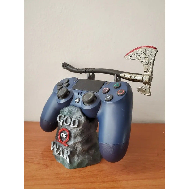 Soporte Para Control Xbox O Play God Of War Hacha