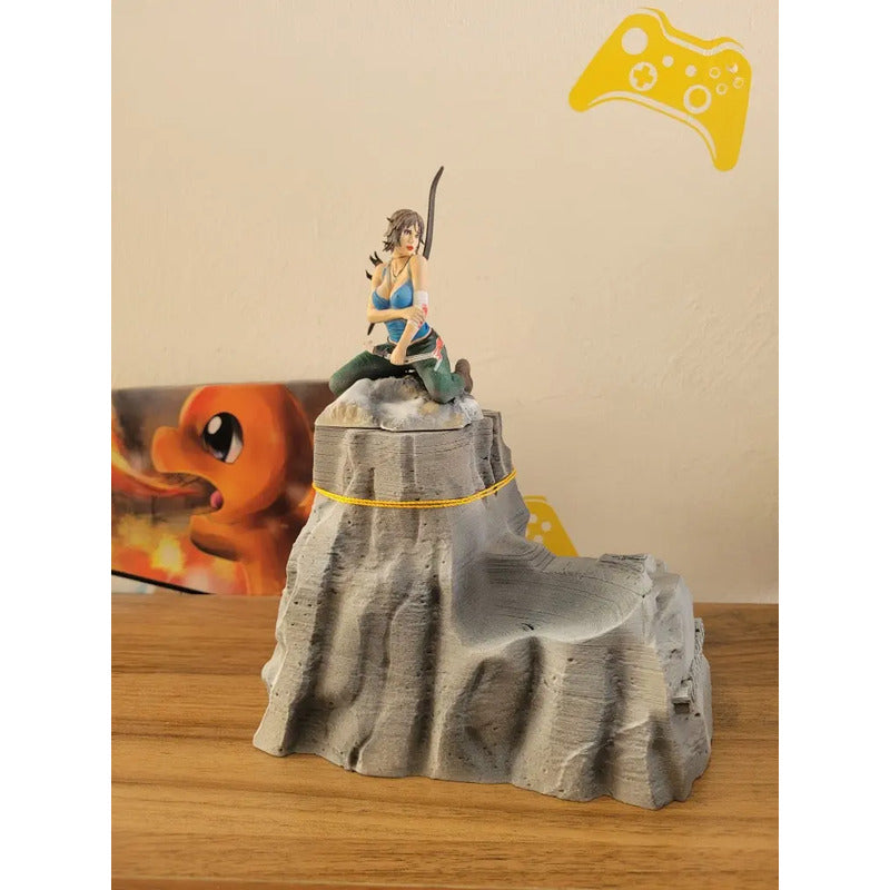 Soporte Control Play Xbox Lara Croft Tom Raider  Turquesa