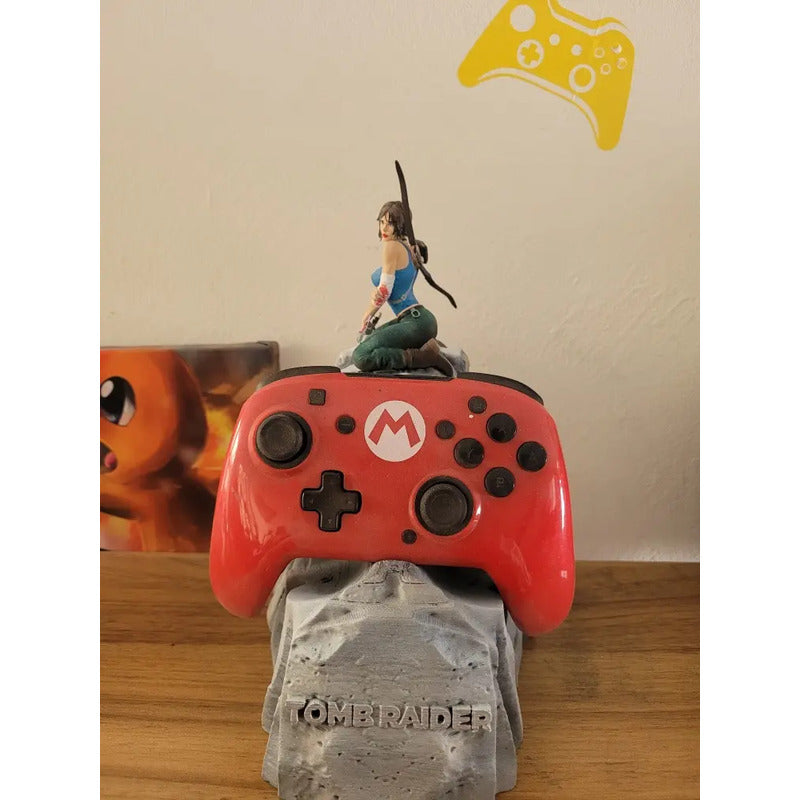 Soporte Control Play Xbox Lara Croft Tom Raider  Turquesa