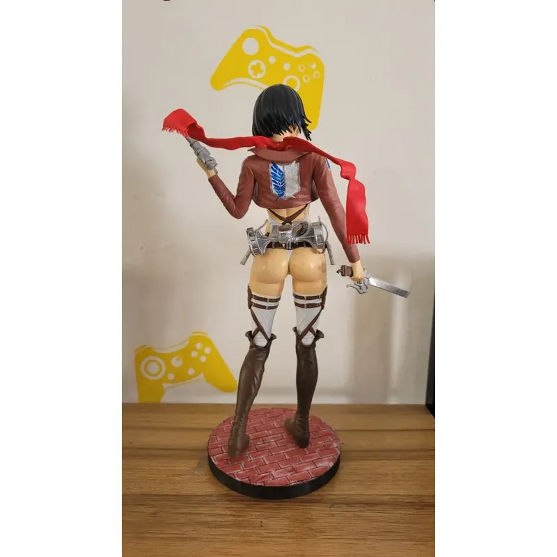 Figura De Acción Mikasa Base Ladrillo Attack Of Titans