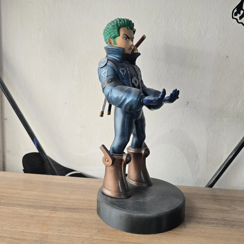 Soporte Para Control Play Xbox O Celular Zoro One Piece  Celeste