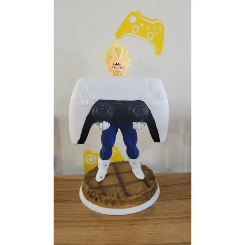 Soporte Control Play Xbox O Cel Majin Vegeta Dragon Ball