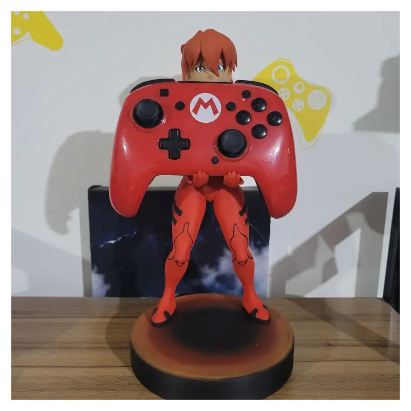 Soporte Control Play Xbox O Celular Azuka Evangelion  Rojo