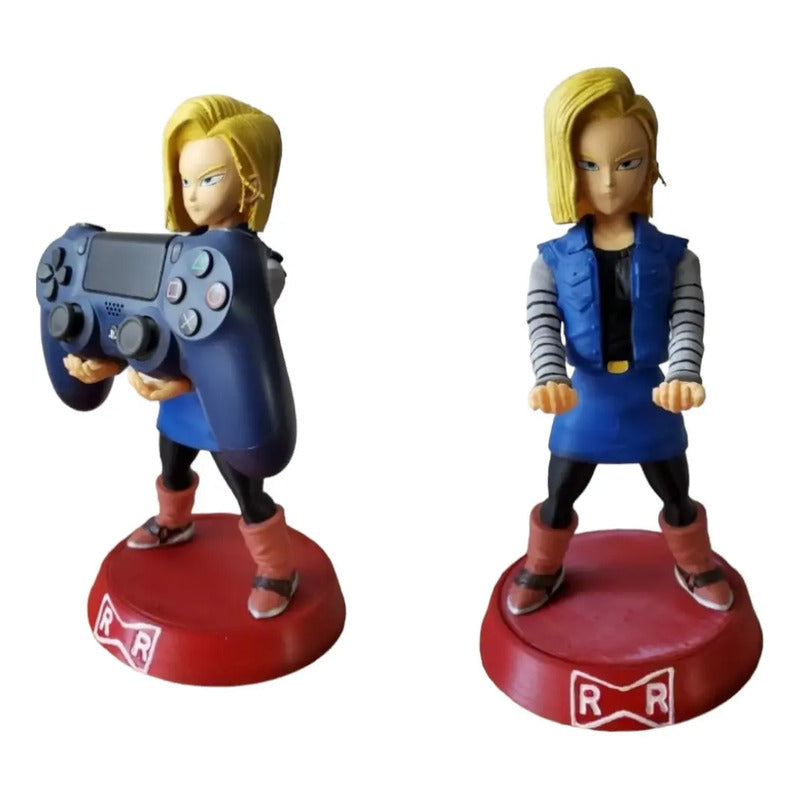 Soporte Control Play Xbox O Celular Androide Número 18 Dbz