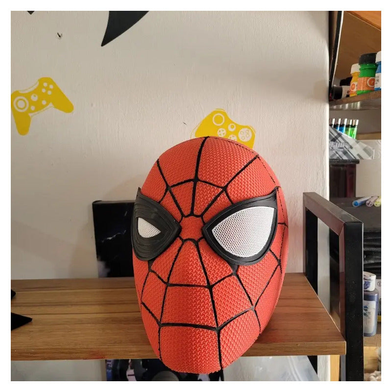 Mascara Spiderman Imantada Cosplayer  Rojo Spiderman