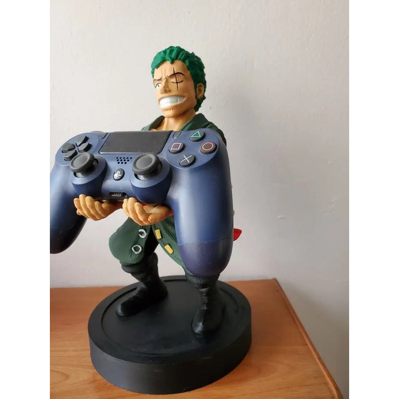 Soporte Para Control Play Xbox O Celular Zoro One Piece  Azul