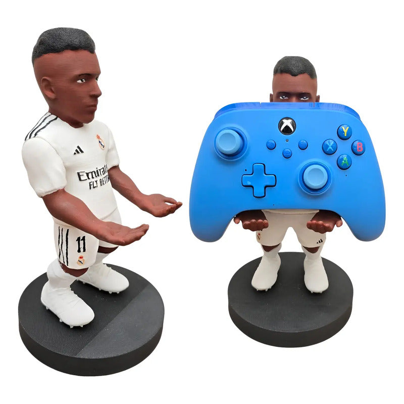 Soporte Control Play Xbox O Celular Rodrygo Silva Futbolista Blanco