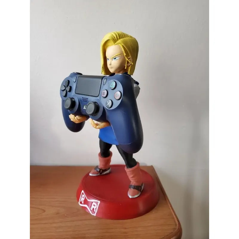 Soporte Control Play Xbox O Celular Androide Número 18 Dbz