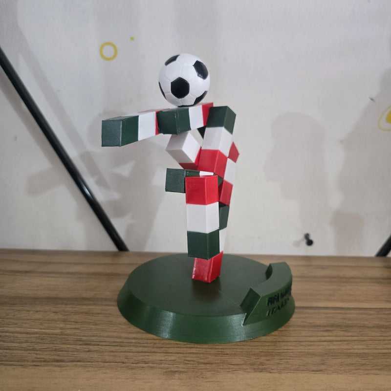 Figura Mascota Del Mundial Italia 1990 Ciao