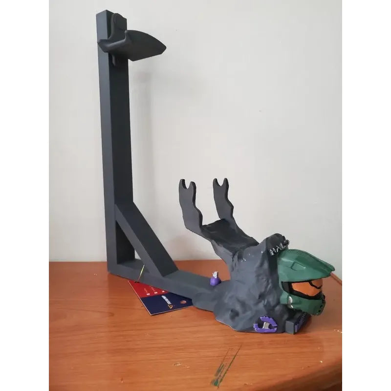Soporte Para Control Y Audifonos Halo Máster Chief Con Espad