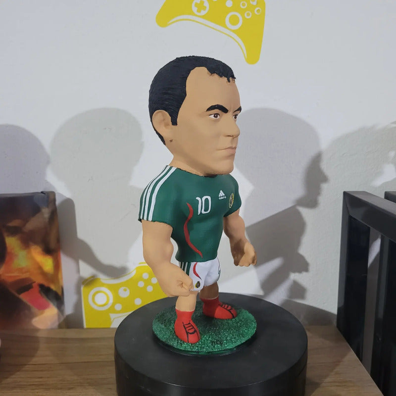 Figura De Futbolista Fuertecito Cuauhtemoc Blanco  America