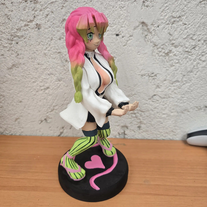 Soporte Control Play Xbox O Cel Mitsuri Kanroji Demon Slayer Rosa