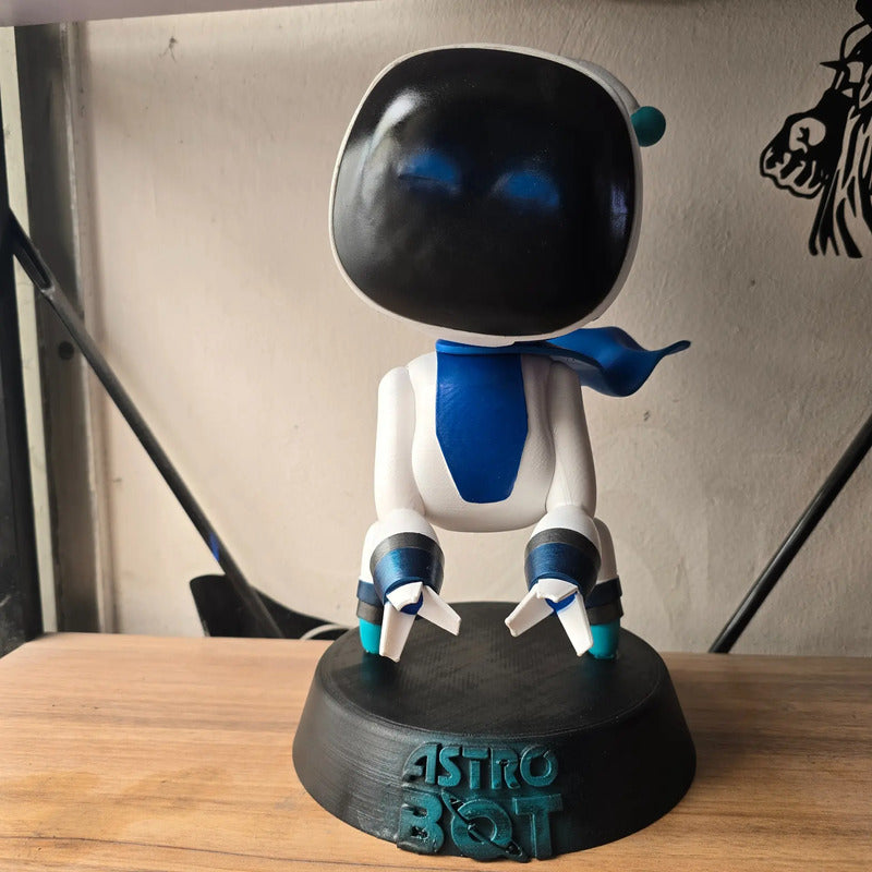 Soporte Para Control Play Xbox O Cel Astro Bot Azul Acero