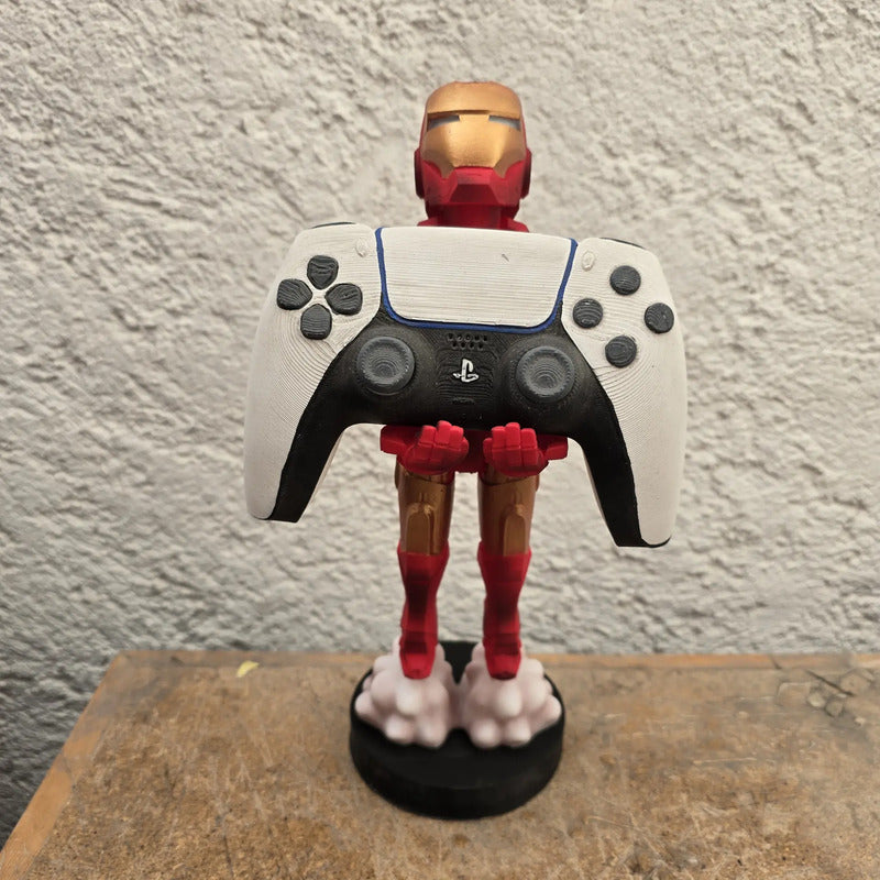 Soporte Para Control Play Xbox O Celular Iron Man Pelicula