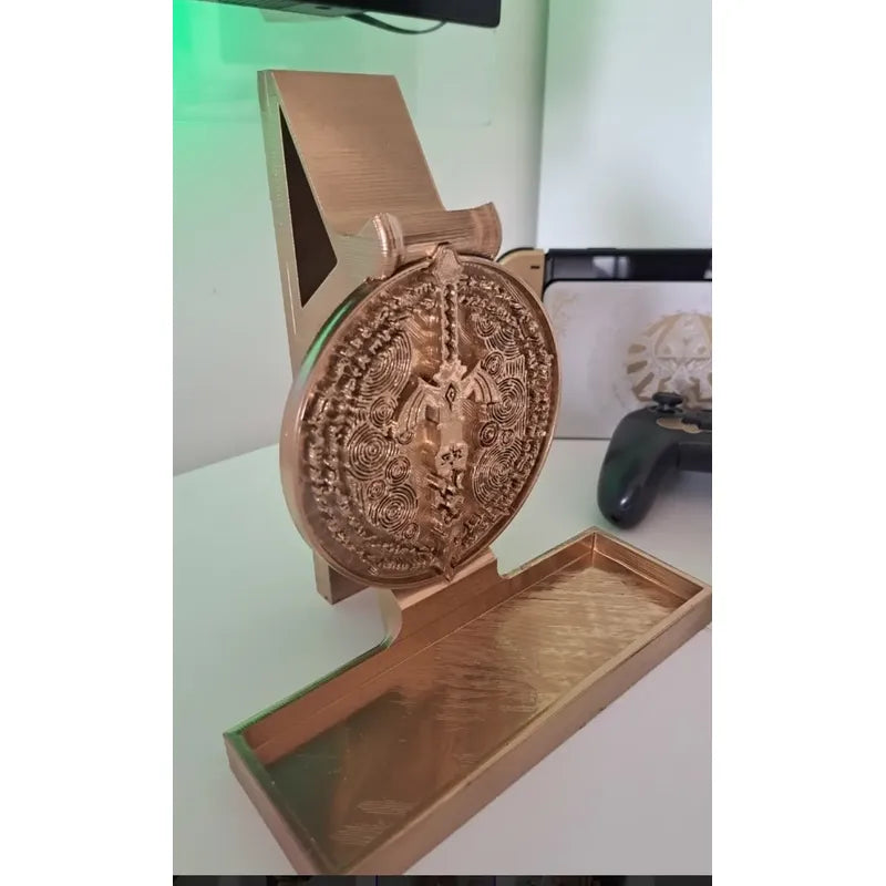 Soporte Control Nintendo Switch Consola Y Control Zelda
