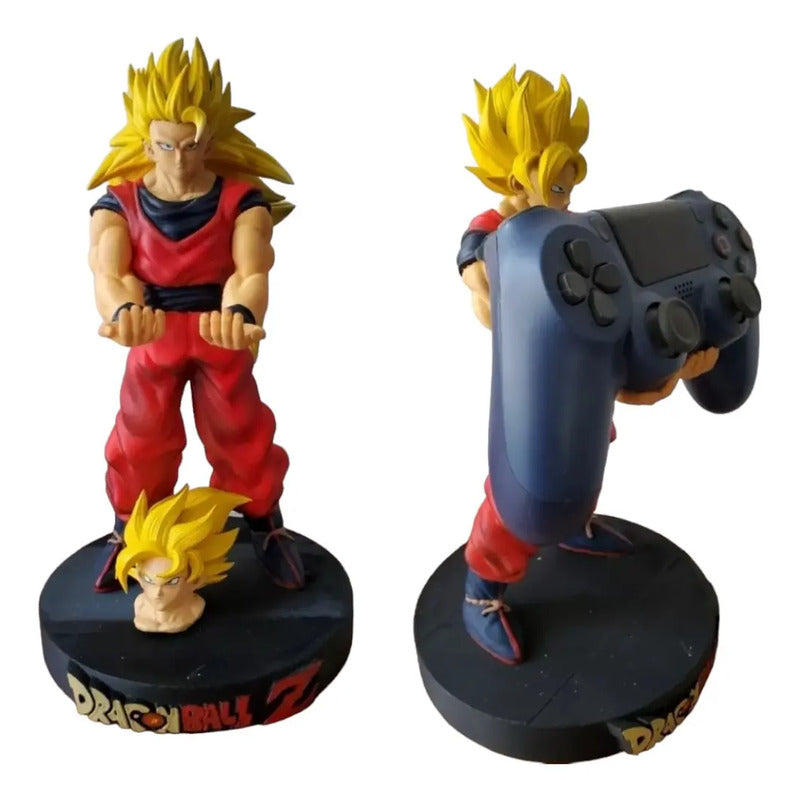 Soporte Control Play Xbox Goku Dos Cabezas Dragon Ball