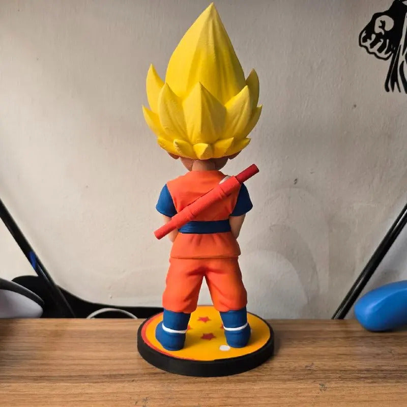 Soporte Control Play Xbox O Celular Goku Daima Naranja