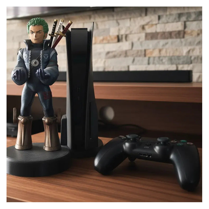 Soporte Para Control Play Xbox O Celular Zoro One Piece  Celeste