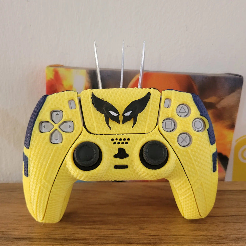 Carcasa Para Control Play 5 Wolverine O Deadpool