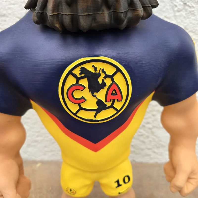 Figura Fuertecito 55 Cm Aguila Del America Edición Tricampeo