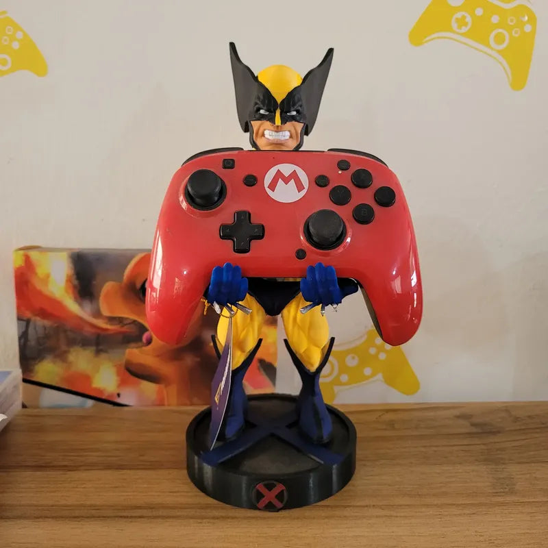 Soporte Para Control Xbox Play O Celular Wolverine Xmen