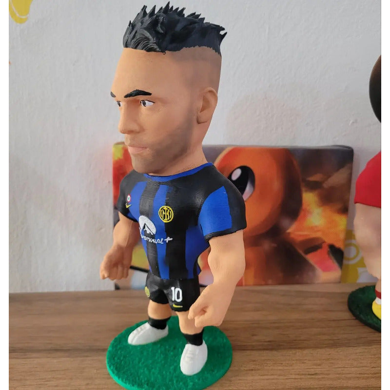 Figura De Futbolista Fuertecito Lautaro Martínez
