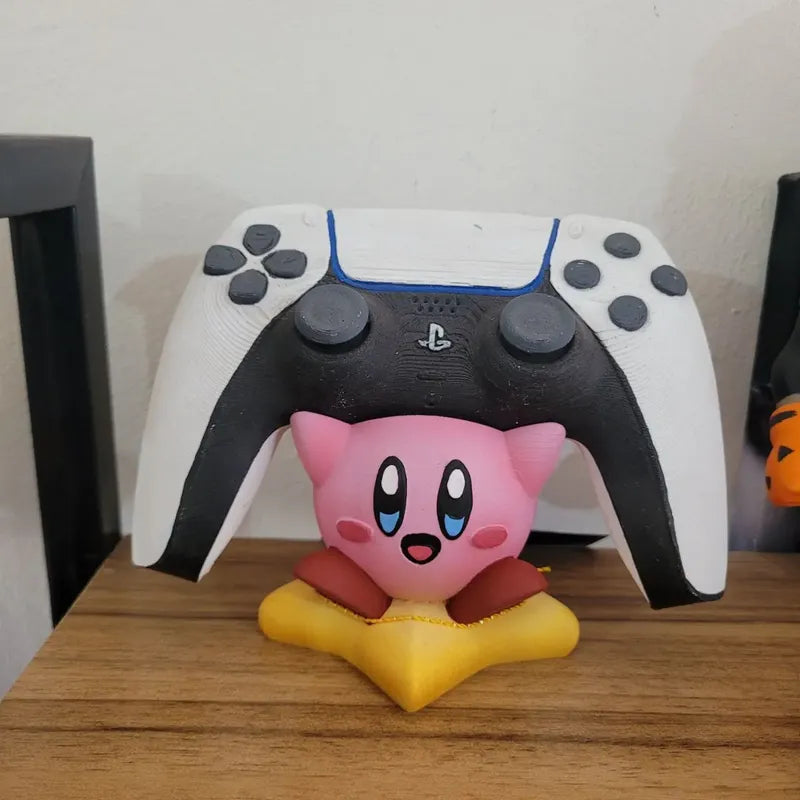 Soporte Para Control Ps4 Y Xbox Kirby Rosa