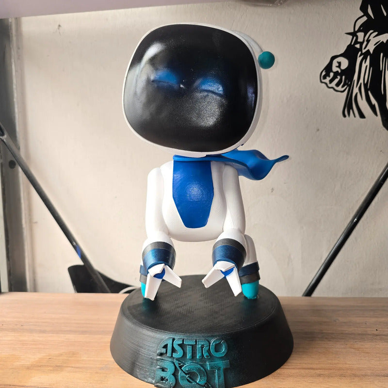 Soporte Para Control Play Xbox O Cel Astro Bot Azul Acero