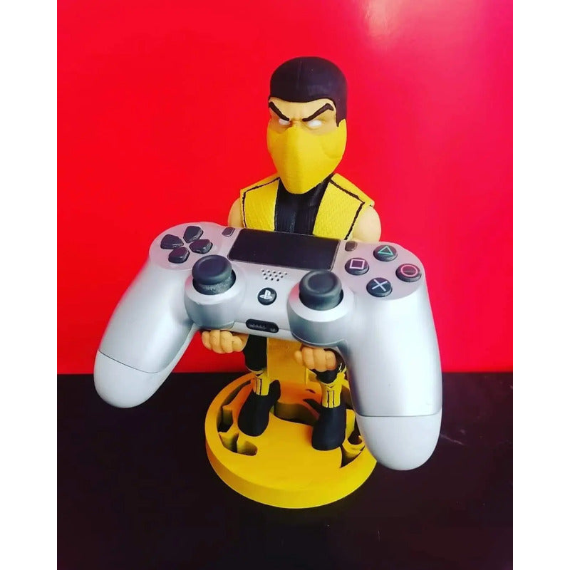 Soporte Control Celular Mortal Combat Scorpion O Sub Zero