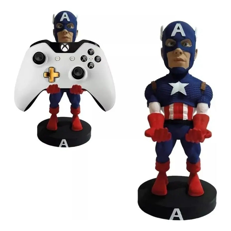 Soporte Para Control, Play Xbox O Celular Capitan America