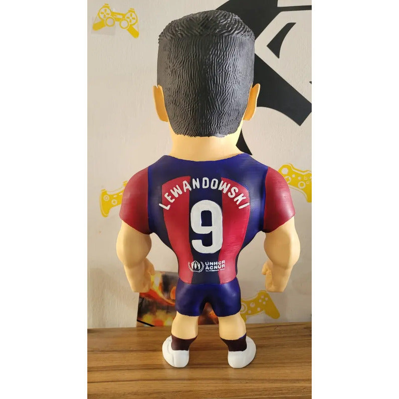 Figura De Fútbol Fuertecito Lewandowsky