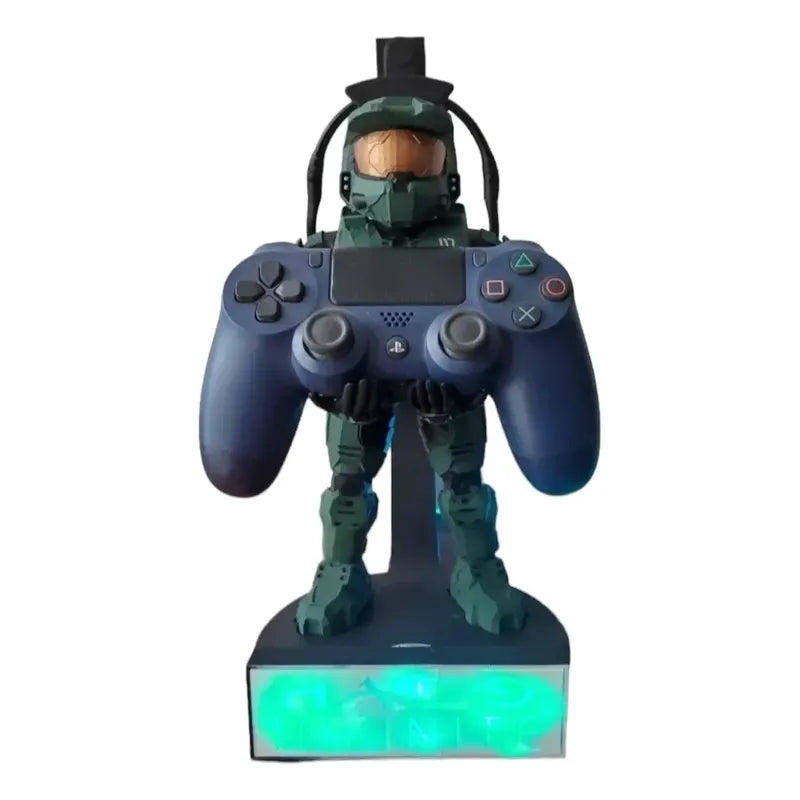 Soporte Para Control Y Audífonos Con Luz Halo Máster Chief