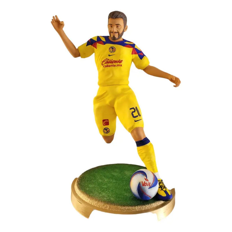 Figura De Fútbol Henry Martin Con America Águilas 55cm