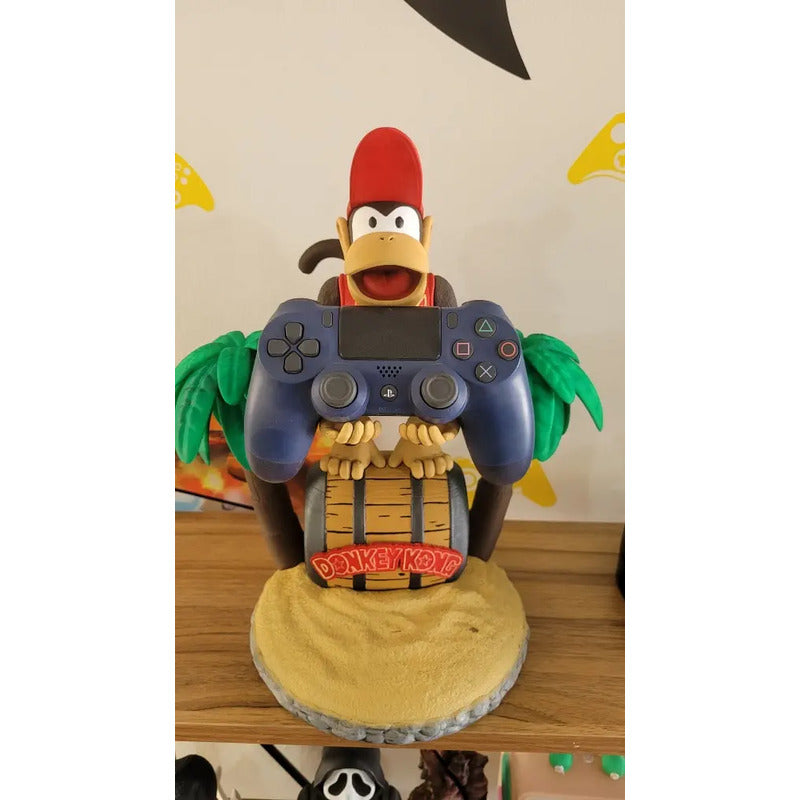 Soporte Control Play Xbox O Celular Diddy Kong Mario Bros