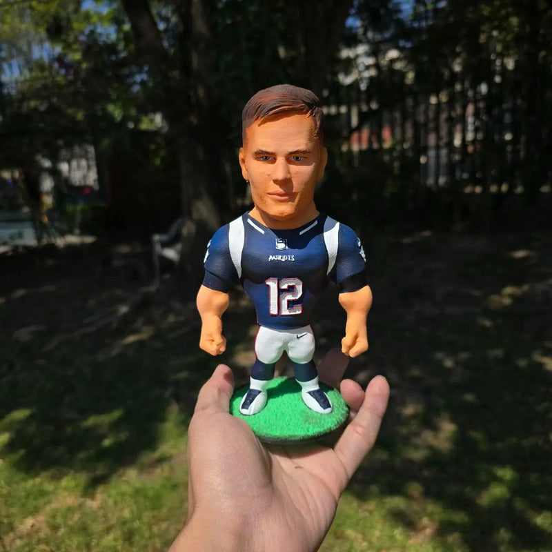 Figura De Futbolista De Nfl Fuertecito Tom Brady
