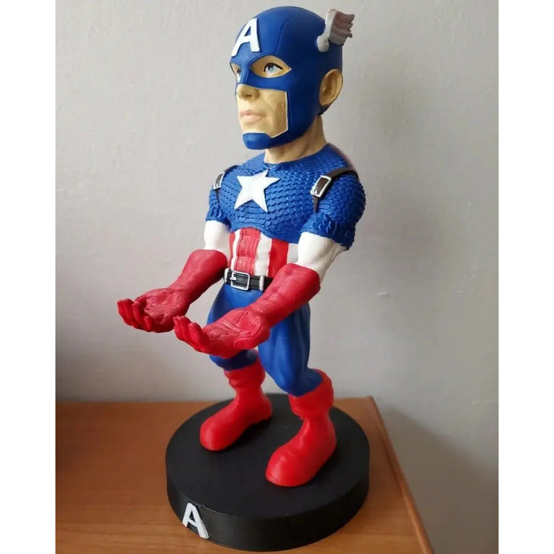 Soporte Para Control, Play Xbox O Celular Capitan America