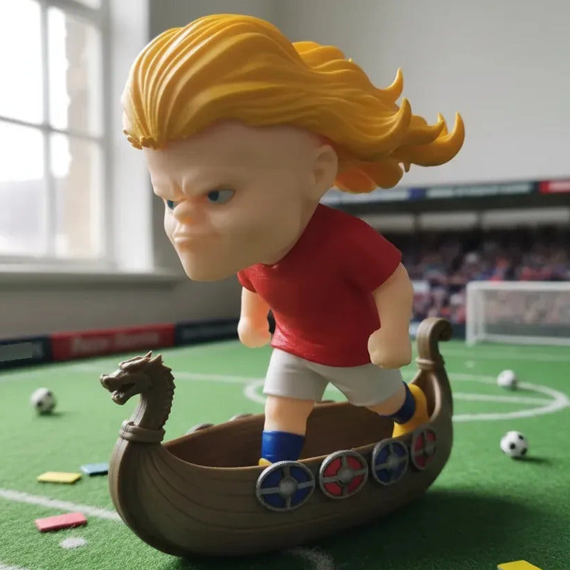 Figura De Futbolista  Erling Haaland Chibi