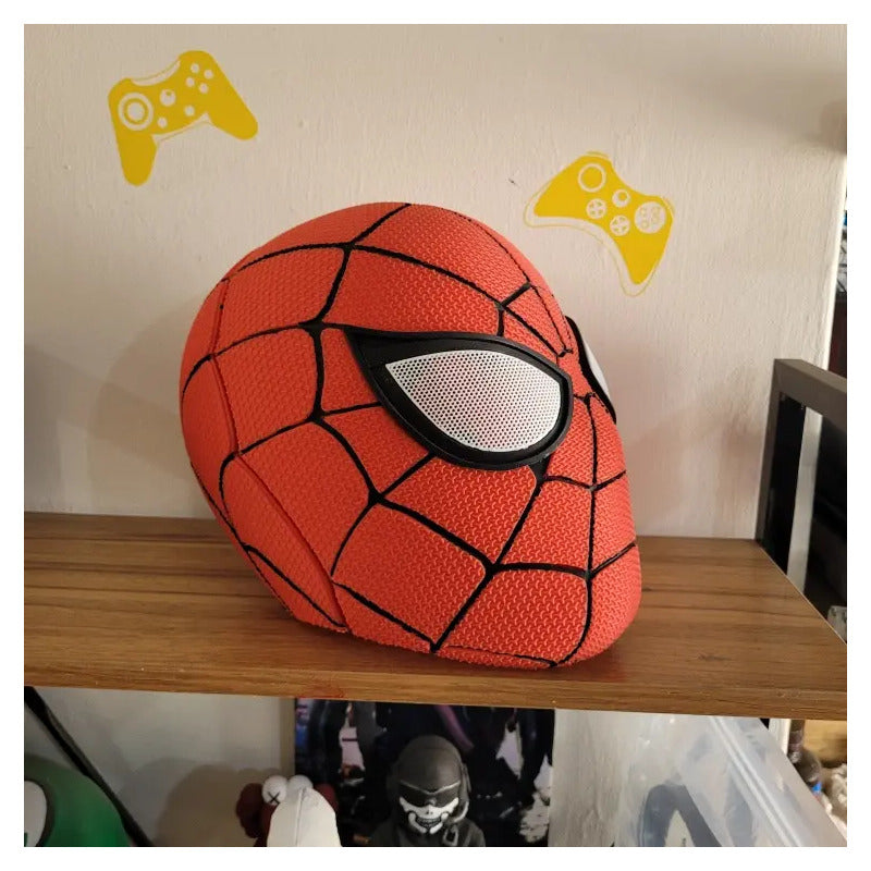 Mascara Spiderman Imantada Cosplayer  Rojo Spiderman