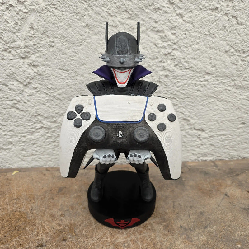 Soporte Control Play Xbox O Celular Batman Que Rie Negro
