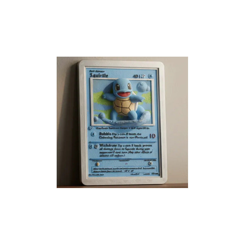 Cuadro De Squirtle Azul Claro