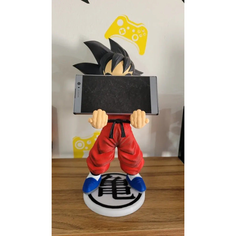 Soporte Control Play Xbox O Celular Goku Niño Dragon Ball