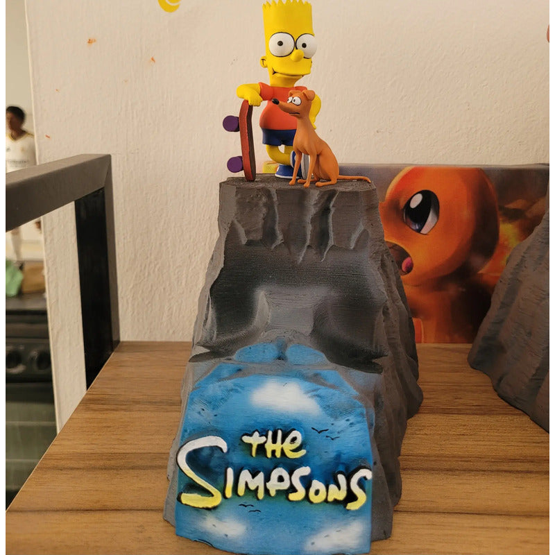 Soporte Control Play Xbox O Celular Bart Los Simpson Amarillo